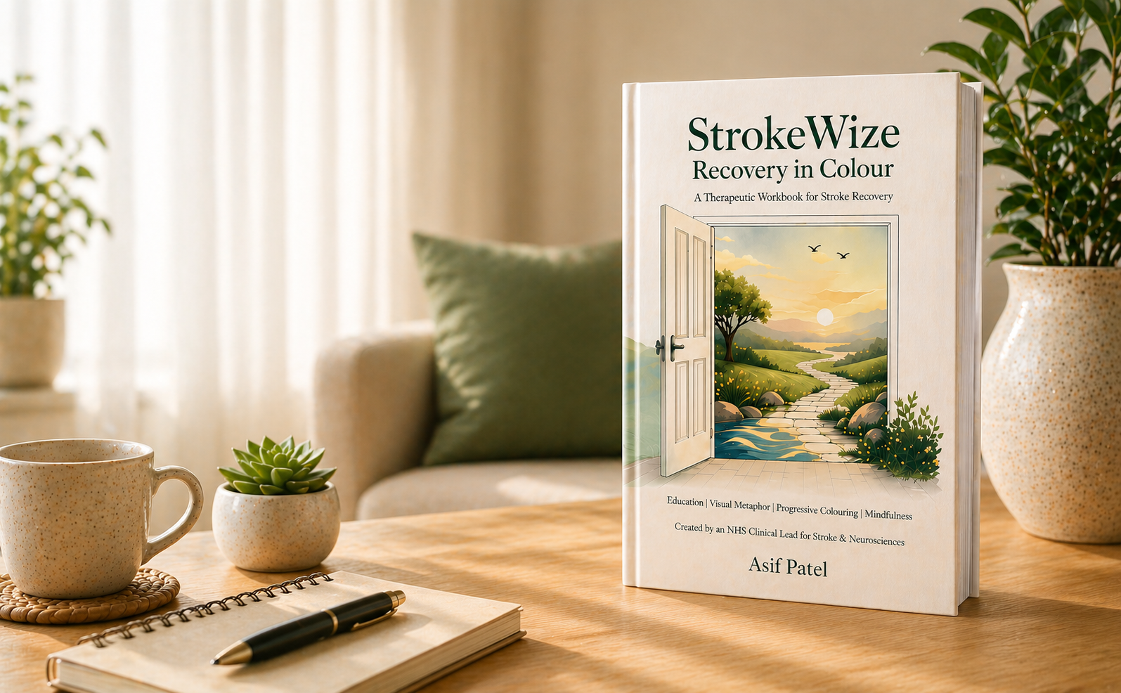 StrokeWize: Recovery in Colour workbook cover
